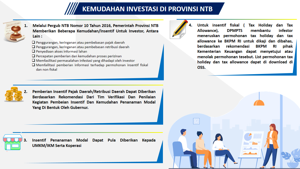 Kemudan Investasi di NTB