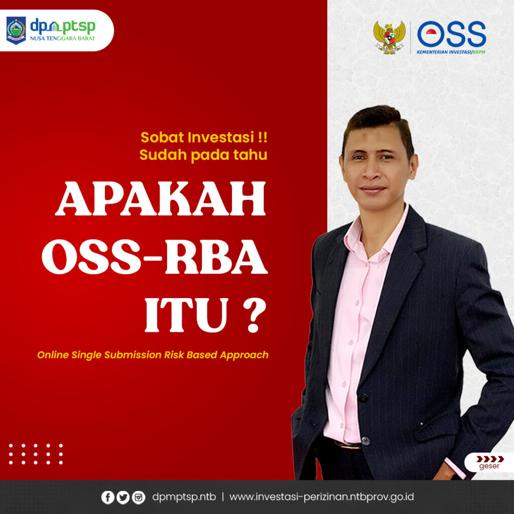 Apakah OSSRBA itu? DPMPTSP Prov. NTB